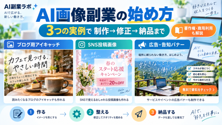 AI画像副業の始め方