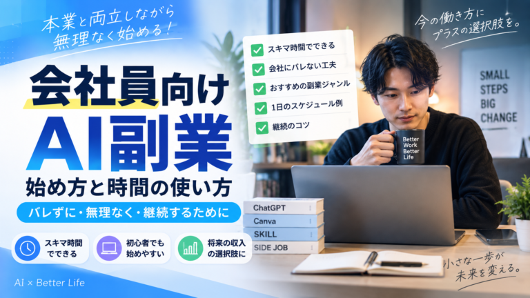 会社員がAI副業を始める際の就業規則・情報管理・時間管理