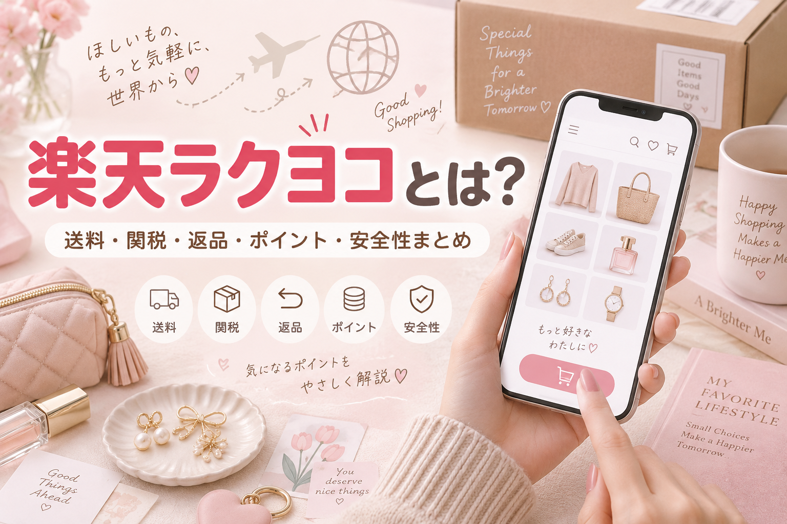 楽天ラクヨコとは？送料・関税・返品・ポイント・安全性まとめ
